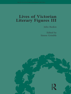 cover image of Lives of Victorian Literary Figures, Part III, Volume 3
